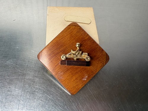 Vintage kart racing trophy - vintage,