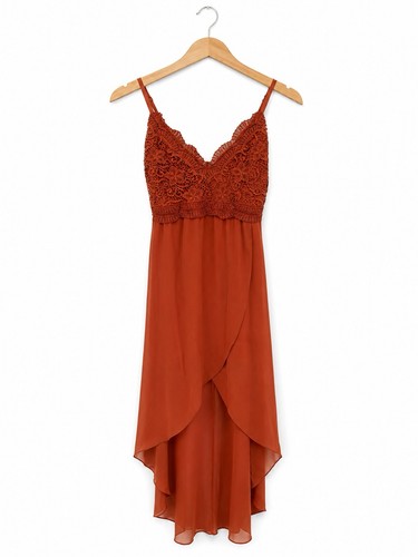 Lace chiffon dress wedding - dress,