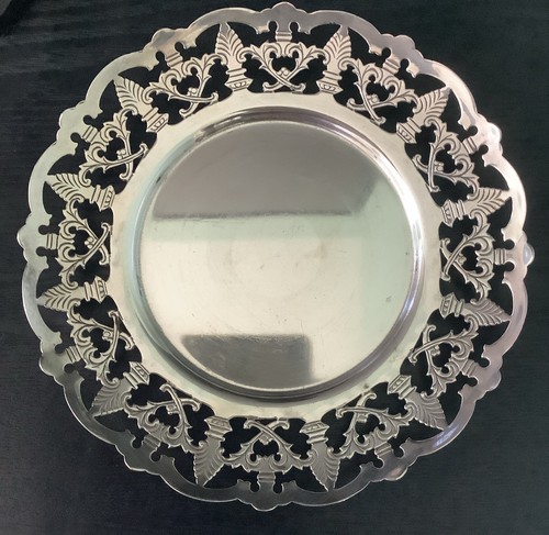 Decorative pierced silver - decorative,