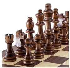 32PCS Wooden Chess Pieces Set