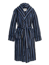 Men's Blue Striped Fleece