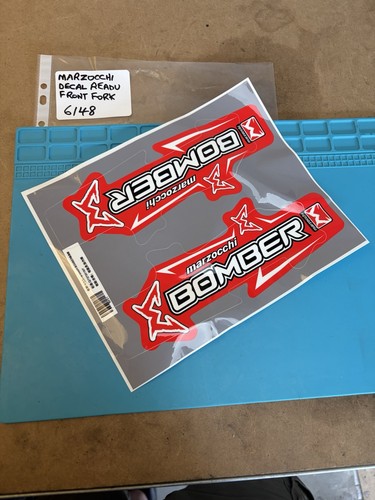 Marzocchi bomber decals - bomber,