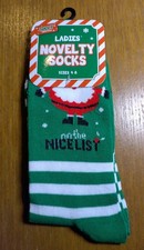 Ladies Christmas Novelty Socks