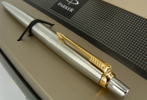 Personalised engraved parker - engraved,