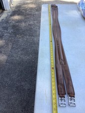 Prestige brown leather girth