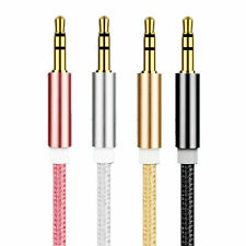Aux Cable Audio Lead 3.5mm Jack to Jack Stereo Male for Car PC Phone 1m to 5m