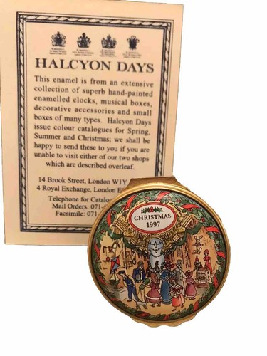 Halcyon days christmas 1997 - christmas,