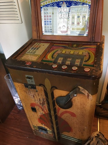 Antique cent slot - antique,