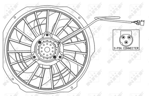 Fan radiator for bmw - fan,,