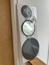 IKEA Sorhassel Memo Board with Mirror and Magnets Black 30cm x 73cm New