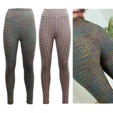 Women High Waist Yoga Pants Anti Cellulite Leggings Butt Lift TikTok Sport Gym