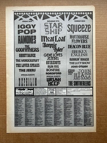 Reading festival 1988 - reading,