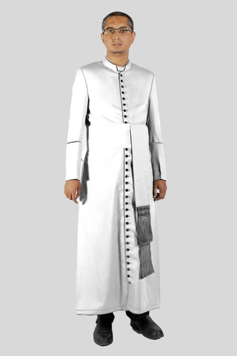 Lightweight white clergy - white,