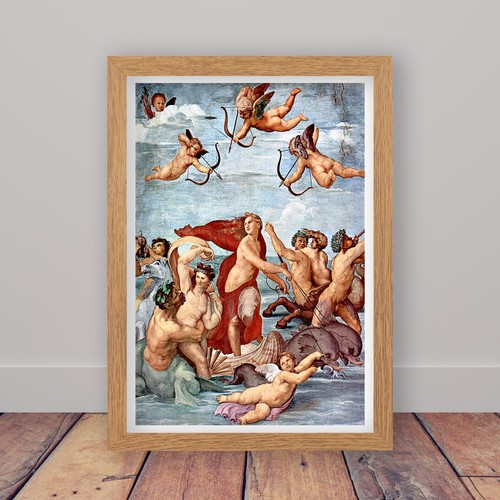 Framed raphael triumph - framed,