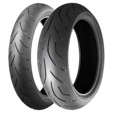TYRE PAIR BRIDGESTONE 120/70-17 S20 (G) DOT22 + 190/50-17 S20 (E)