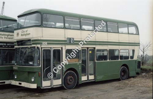Nottingham city transport 606 - city,