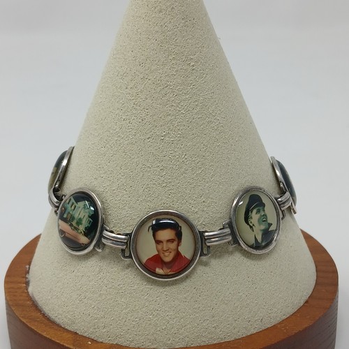 Elvis presley charm bracelet - presley,