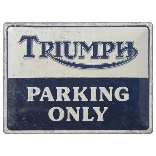 Triumph parking only - triumph,