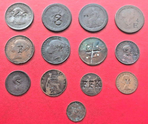 Lot engraved old - british, &
