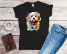 Havanese Ladies Fitted T Shirt
