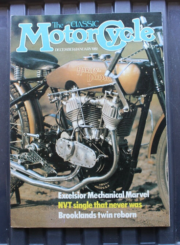 Classic motorcycle jan - 1982,