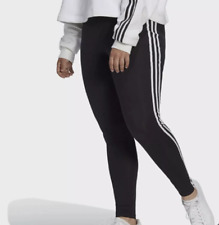 ADIDAS ORIGINALS ADICOLOR 3 STRIPES LEGGINGS BLACK UK XL,XXL,XXXL BNWT RRP £28