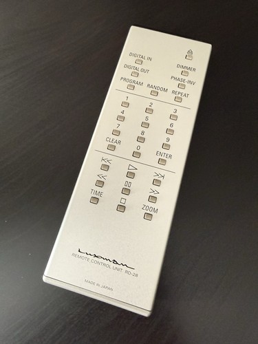 Luxman remote control - luxman, cd