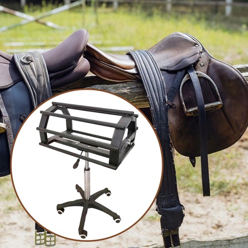 Horse saddle rack - rack,