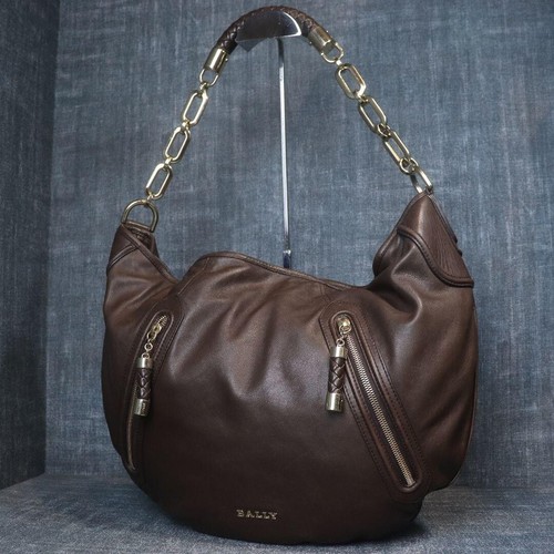 Bally brown leather chain - bally,