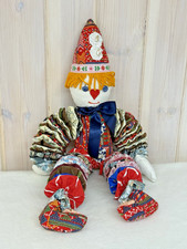 Vintage Clown YoYo Rag Doll