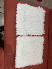 White faux fur - white, covers