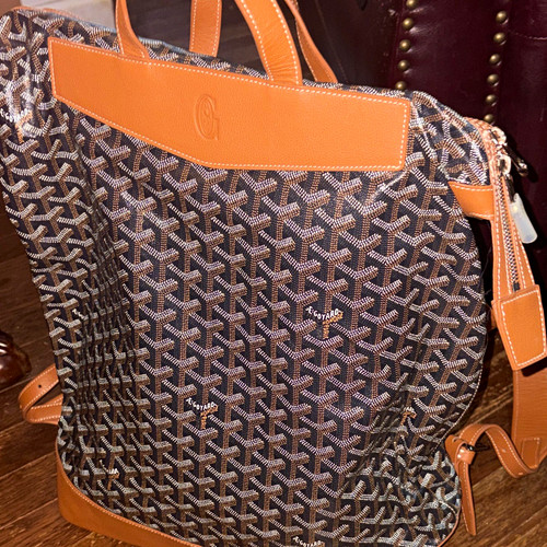 Goyard men geometric zip - men’s,