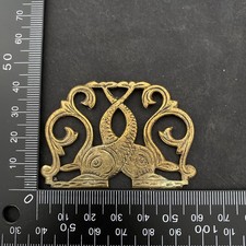 set of 3 BRASS LANTERN CLOCK