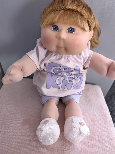 Cabbage patch kid doll play - kid,