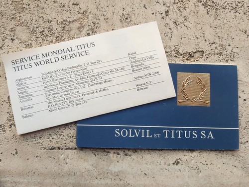 Vintage titus calypsomatic - titus,