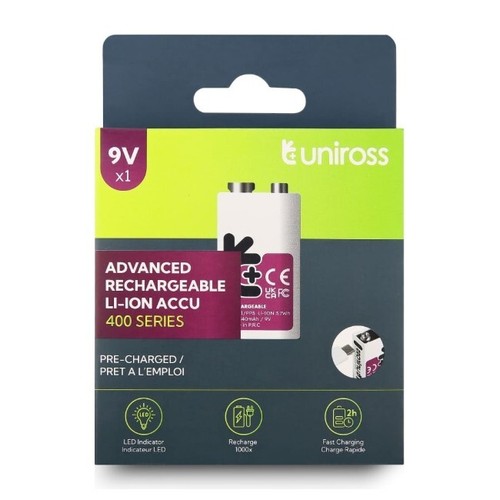 Uniross lithium - uniross, 9v