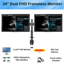 Dual HDMI Frameless Monitor