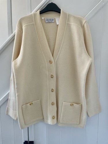 Grazia cardigan cream made - cardigan,