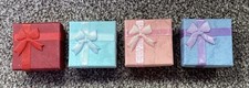 4 x Cardboard Jewellery Gift