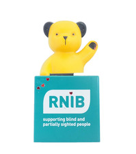 Vintage RNIB Sooty Charity Collection Box.
