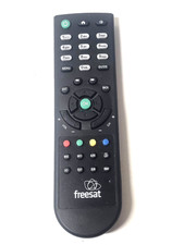 GENUINE ORIGINAL Bush Freesat HD Remote Control - Black (BFSAT03HD) (R03S) .