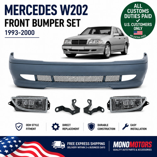 Front bumper set for mercedes - front,