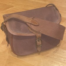 Vintage Brady Halesowen Cartridge Bag, Canvas High with Leather Trim, 75 12g, 