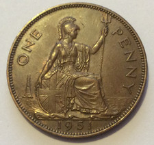 1951 One Penny King George VI Low Mintage