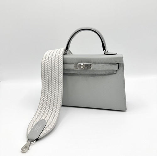 Hermes mini kelly bleu - hermes,