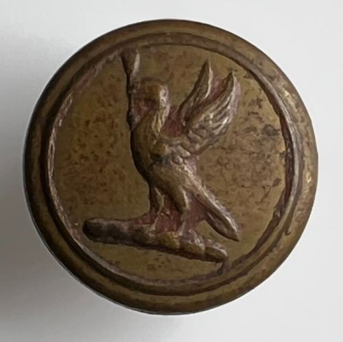 Antique livery button - bird, of