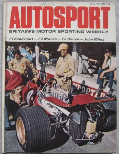 Autosport magazine june - 27,