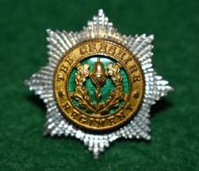 The Cheshire Regiment Officer's Silver 1/2 Size Cap badge - GAUNT