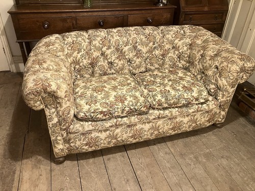 Victorian chesterfield sofa - chesterfield,