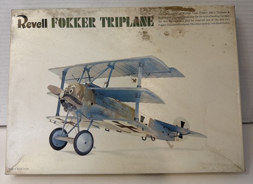 Revell 1965 fokker triplane - 1965,